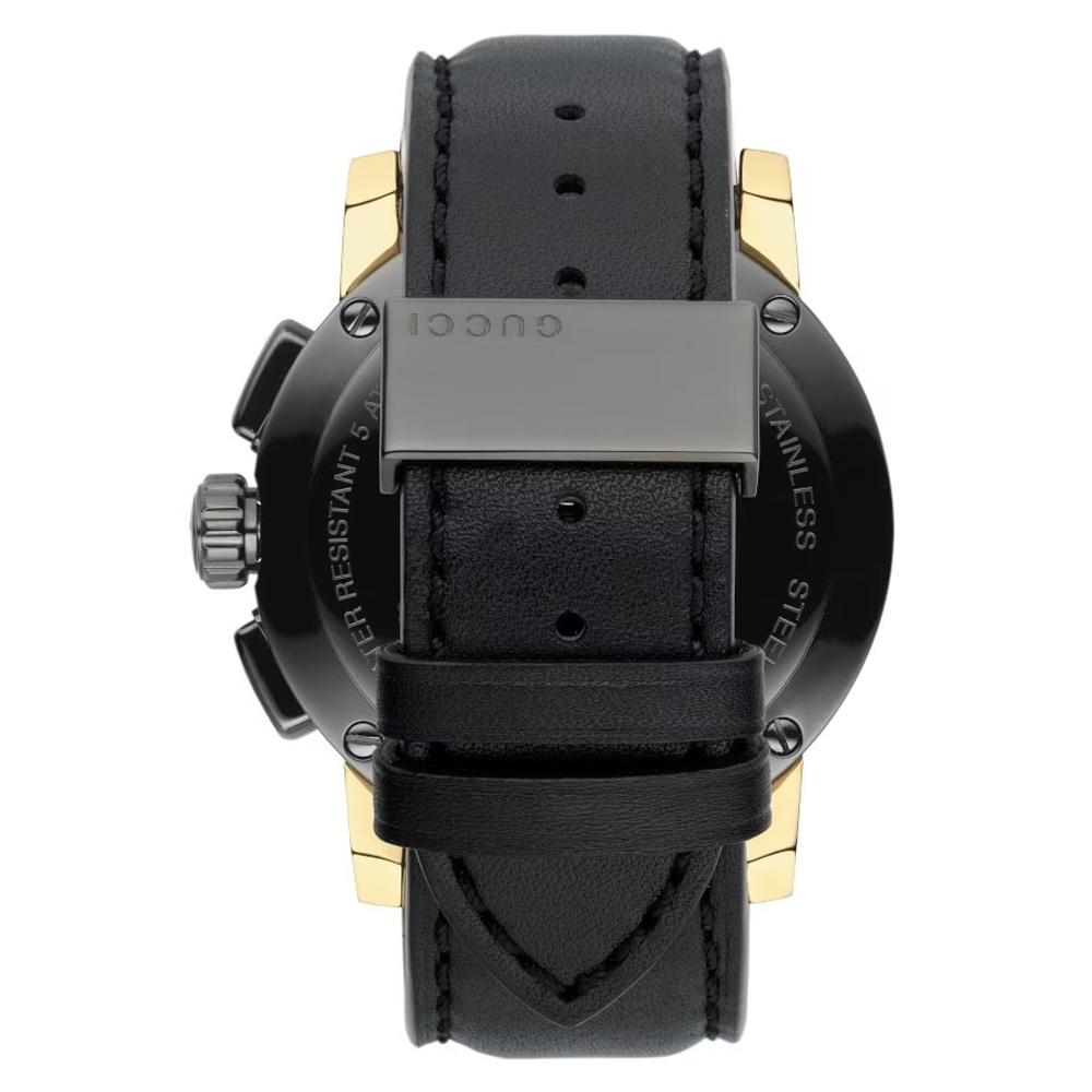 Gucci Herren Armbanduhr Chronograph G-Chrono XL Schwarz YA101203 Gucci Herren Armbanduhr Chronograph G-Chrono XL Schwarz YA101203
