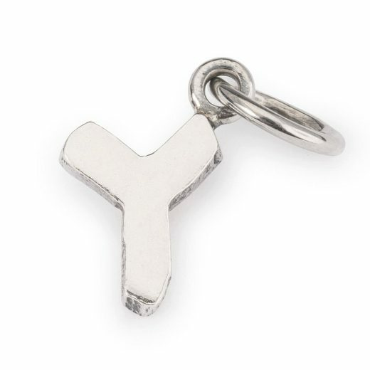 Trollbeads Bead Buchstabe Y Silber TAGBE-20294 Trollbeads Bead Buchstabe Y Silber TAGBE-20294