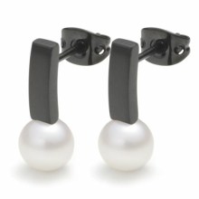 Monomania Pearl´s Kiss Damen Ohrstecker Süßwasserperlen schwarz 31779S Monomania Pearl´s Kiss Damen Ohrstecker Süßwasserperlen schwarz 31779S
