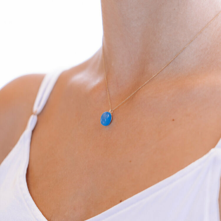 Anhänger mit Kette Elaine Firenze 14ct. Gelbgold 1033307K/3 – Bild 3