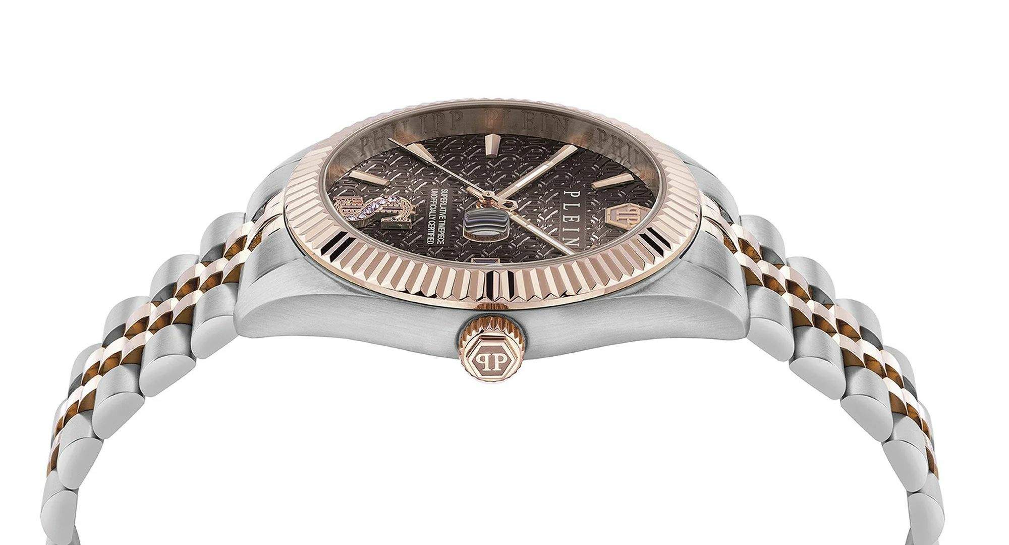 Philipp Plein Uhr Herren Date Superlative Crystal PWMFA0925 – Bild 3