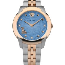 Versace Damen Armbanduhr Audrey 38 mm Armband Edelstahl VELR00919 Versace Damen Armbanduhr Audrey 38 mm Armband Edelstahl VELR00919