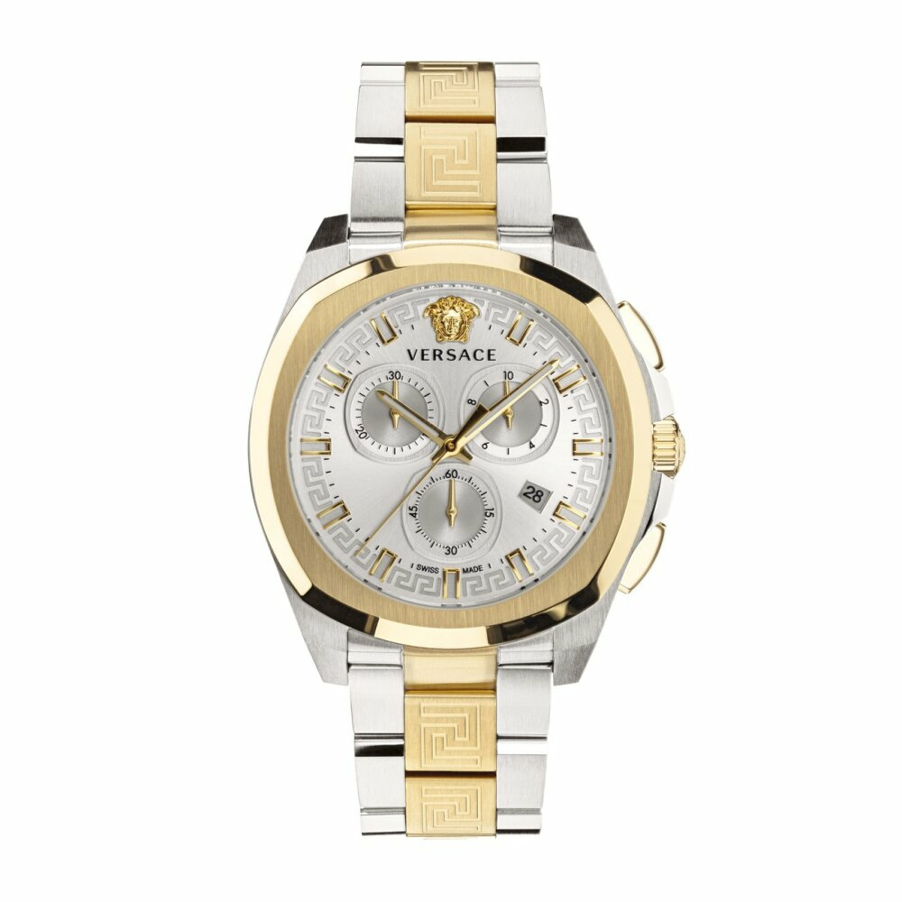 Versace Herren Armbanduhr Chronograph CHRONO GEO bicolor 43 mm VE7CA0823 Versace Herren Armbanduhr Chronograph CHRONO GEO bicolor 43 mm VE7CA0823