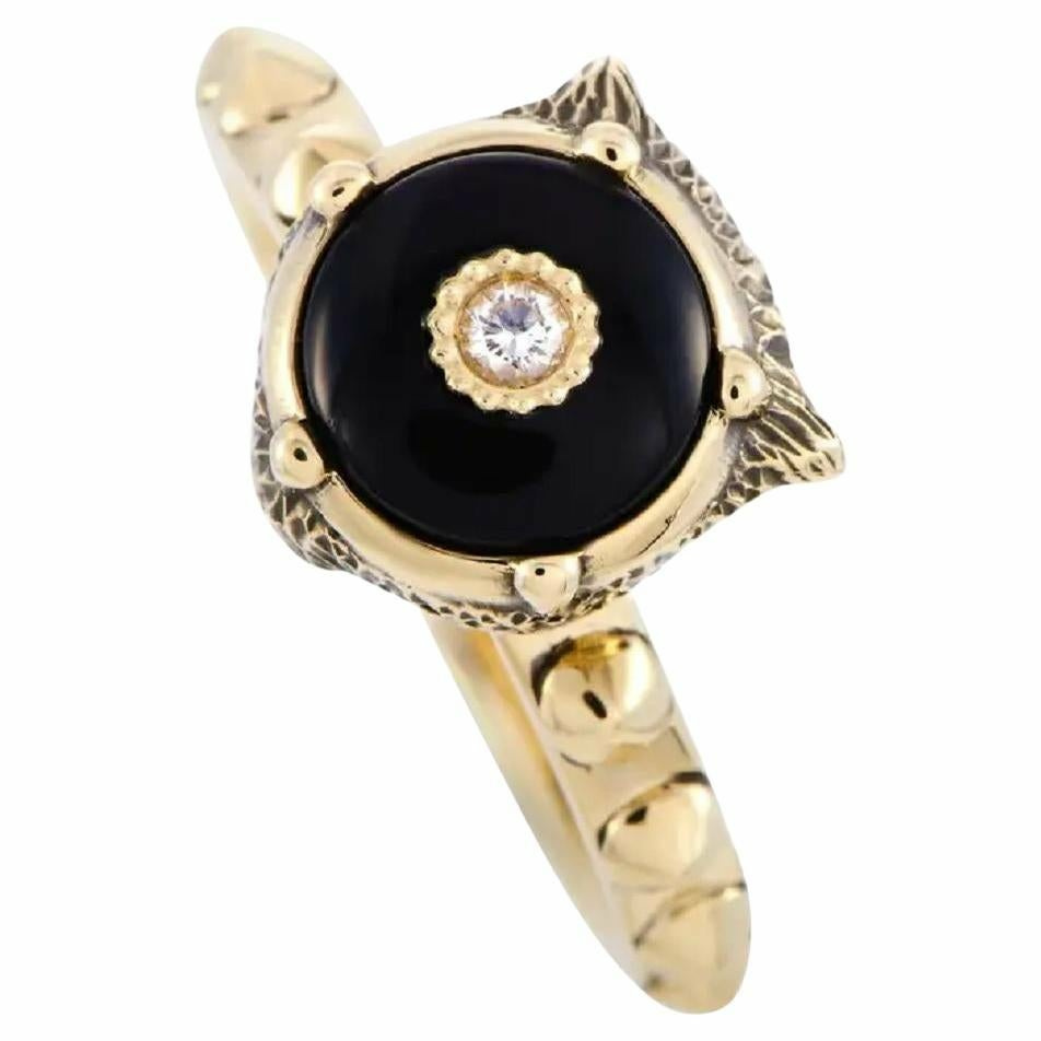 Gucci Ring Unisex Le Marché Des Merveilles Gelbgold Schwarz YBC502868004 Gucci Ring Unisex Le Marché Des Merveilles Gelbgold Schwarz YBC502868004