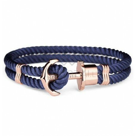 Paul Hewitt Damen Armband Starboard Blau IP Roségold TTPH-B-BM-R Paul Hewitt Damen Armband Starboard Blau IP Roségold TTPH-B-BM-R