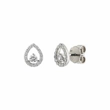Elaine Firenze Damen Ohrringe 14ct. Weißgold 75035760E/3 Elaine Firenze Damen Ohrringe 14ct. Weißgold 75035760E/3