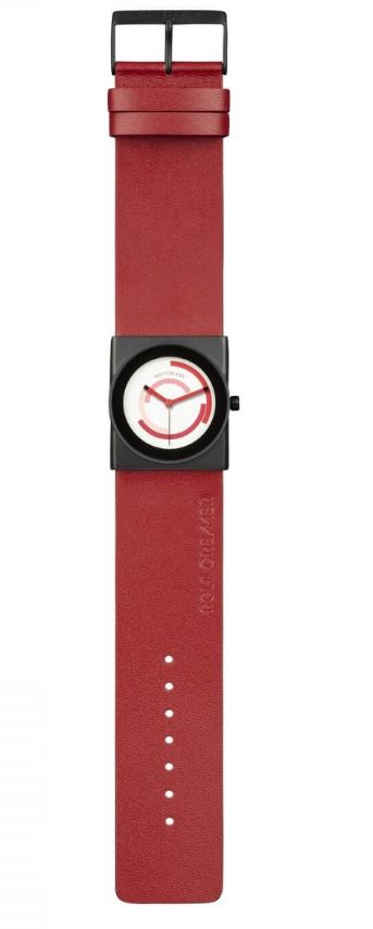 Rolf Cremer Damenuhr Alvo rot 50865 – Bild 2