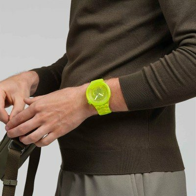 Swatch Big Bold SB05J103 Yellow Joy Uhr – Bild 3