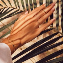 Armband 925 Sterling Silber vergoldet Herzen 41185212072030 Armband 925 Sterling Silber vergoldet Herzen 41185212072030