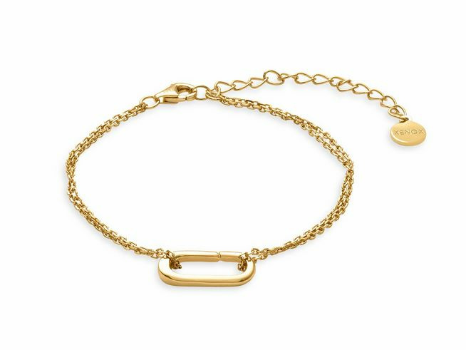 Xenox Damen Armband CHOICE Kareekette Gold XC1001G Xenox Damen Armband CHOICE Kareekette Gold XC1001G