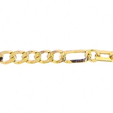 Damen 333 Gold Figaro Halskette 50 cm Ø 3,3 mm Damen 333 Gold Figaro Halskette 50 cm Ø 3,3 mm