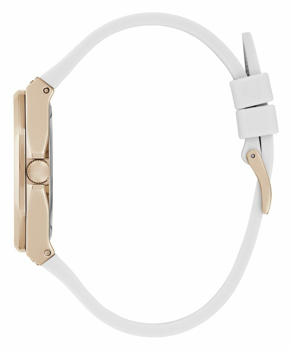 Guess Damen Armbanduhr ZEST Multifunktion weiß, roségold 39 mm GW0694L3 Guess Damen Armbanduhr ZEST Multifunktion weiß, roségold 39 mm GW0694L3