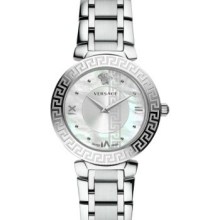 Versace Damen Armbanduhr DAPHNIS 35MM D/WHT B/ STEEL V103 VE16010 18 Versace Damen Armbanduhr DAPHNIS 35MM D/WHT B/ STEEL V103 VE16010 18