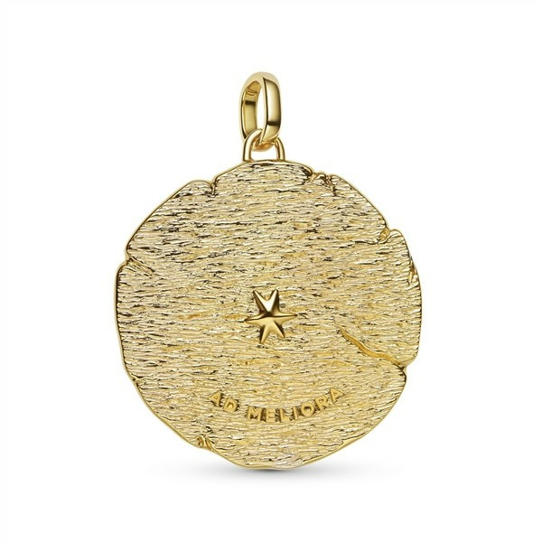 Pandora Anhänger Medaillon Goldfarben Gekreuzte Pfeile 764084C01 – Bild 2