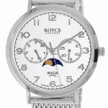 Boccia Herren Analog Quarz Uhr mit Edelstahl Armband 3612-04 Boccia Herren Analog Quarz Uhr mit Edelstahl Armband 3612-04