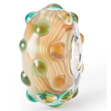 Trollbeads Morgennebel Bead Orange TGLBE-20350 Trollbeads Morgennebel Bead Orange TGLBE-20350