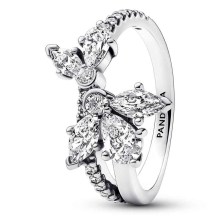 Pandora Damenring Funkelndes Asymmetrisches Herbarium Größe 54 Silber193023C01-5... Pandora Damenring Funkelndes Asymmetrisches Herbarium Größe 54 Silber193023C01-5...