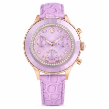 Swarovski Chronograph Damen Octea Chrono violett roségold 5690804 Swarovski Chronograph Damen Octea Chrono violett roségold 5690804