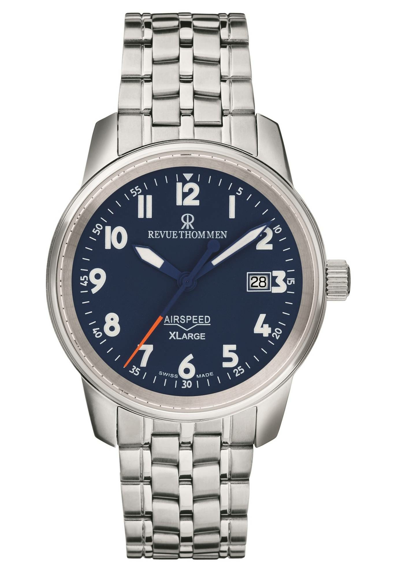 Revue Thommen Herren Armbanduhr Automatic Airspeed Xlarge 40 mm Date Window Armb... – Bild 3