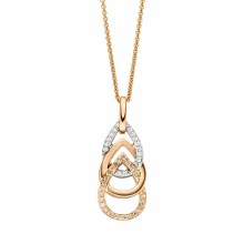 Anhänger Elaine Firenze 14ct. Rosé/Weißgold 55644271P/3 Anhänger Elaine Firenze 14ct. Rosé/Weißgold 55644271P/3