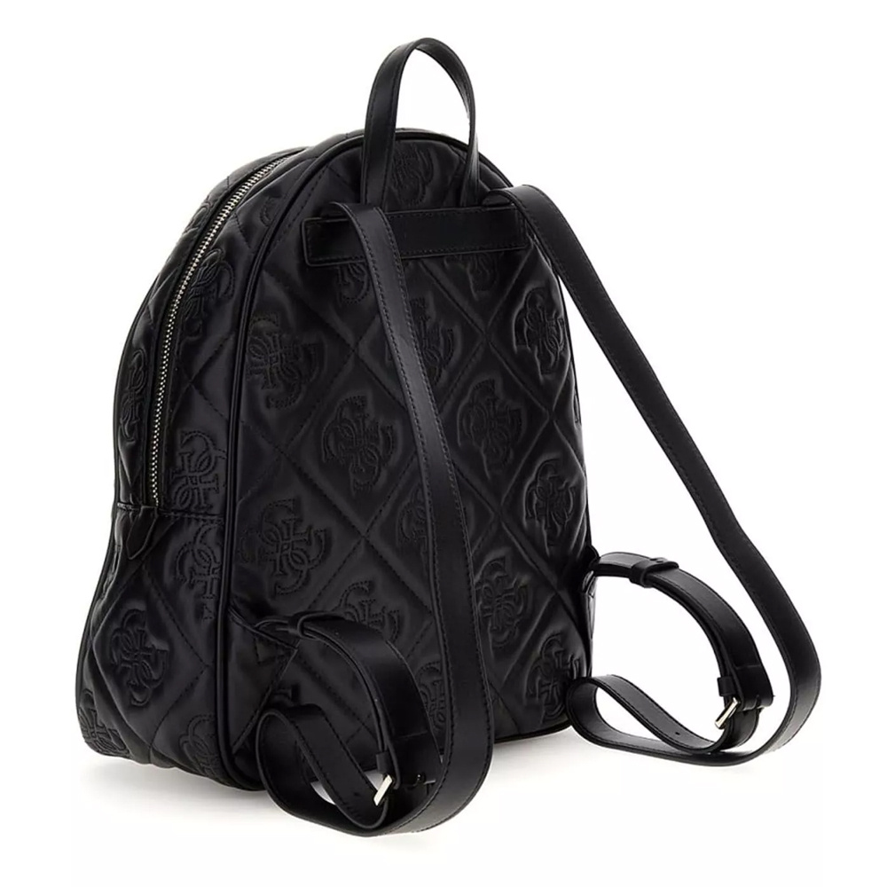 Guess Rucksack Damen Vikky II Backpack Schwarz HWQM9318320BLO – Bild 2