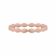 Ring 925/- Sterling Silber rosévergoldet mattiert Stacking 41184735756382 Ring 925/- Sterling Silber rosévergoldet mattiert Stacking 41184735756382