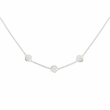 Halskette 925  Sterling Silber rhodiniert Herzen 41185187332190 Halskette 925  Sterling Silber rhodiniert Herzen 41185187332190