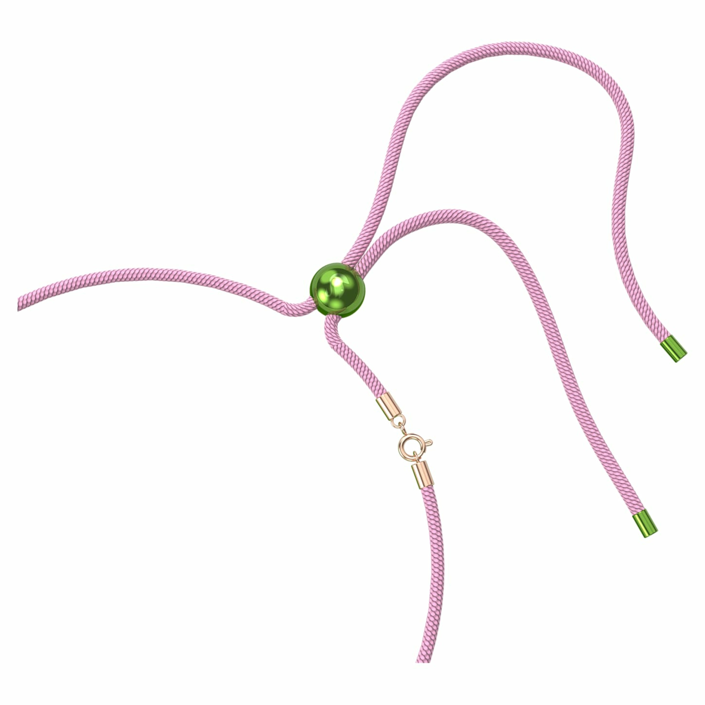 Swarovski Damen Dulcis Halskette Kissenschliff, Grün 5601585 – Bild 2