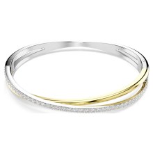 Swarovski Armreif Damen Hyperbola Silber Gold 5689721 Swarovski Armreif Damen Hyperbola Silber Gold 5689721