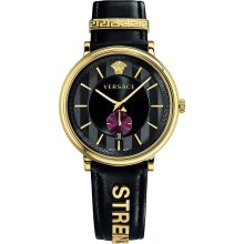 Versace Herren Uhr V-Circle Schwarz VBQ050017 Versace Herren Uhr V-Circle Schwarz VBQ050017
