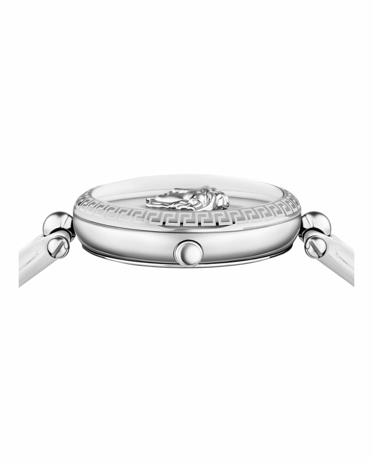 Versace Damen Armbanduhr PALAZZO weiß, silber 39 mm VECO02322 – Bild 3