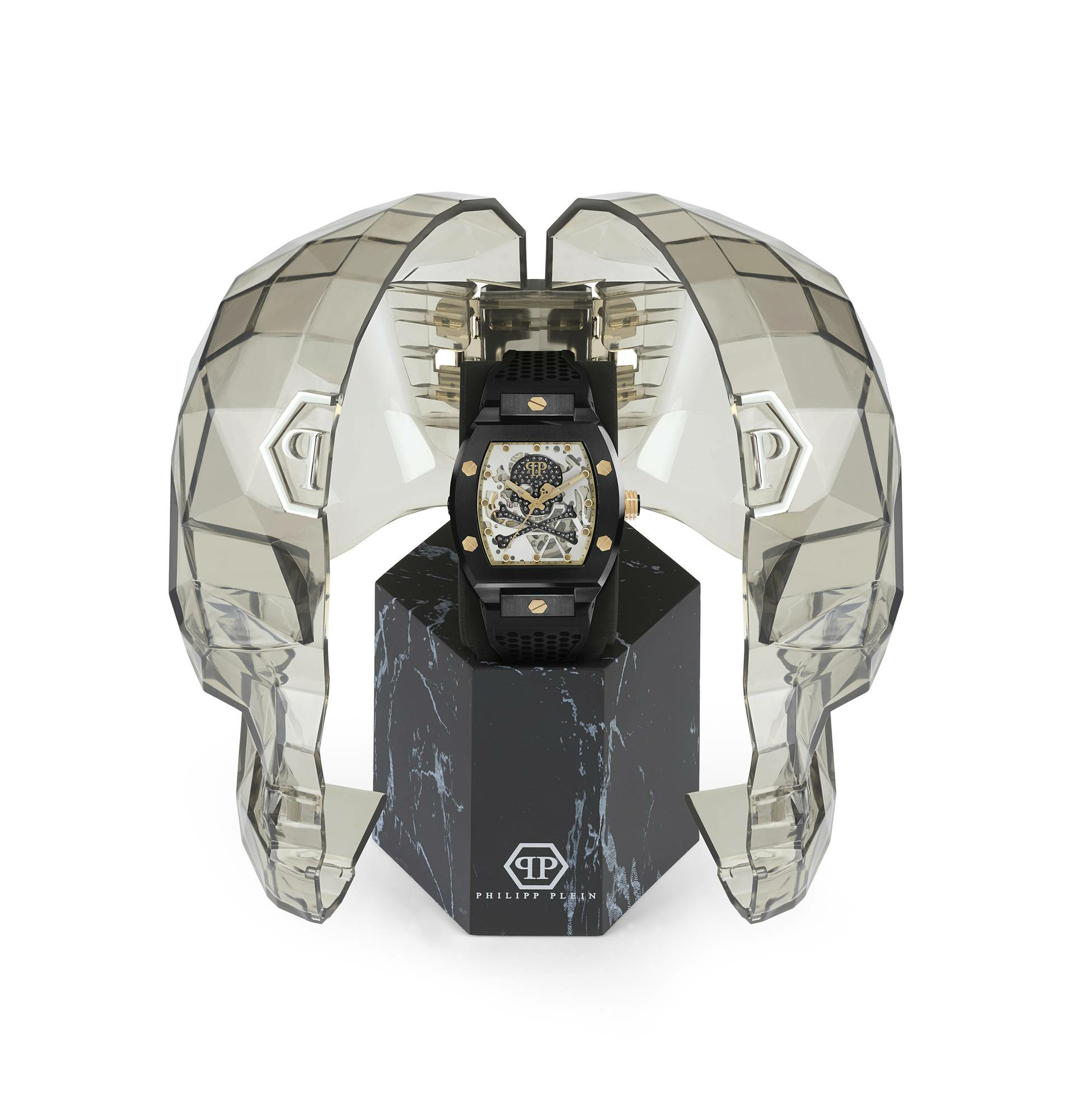 Philipp Plein Automatik Herrenuhr The $keleton Caviar PWBAA0521 – Bild 2