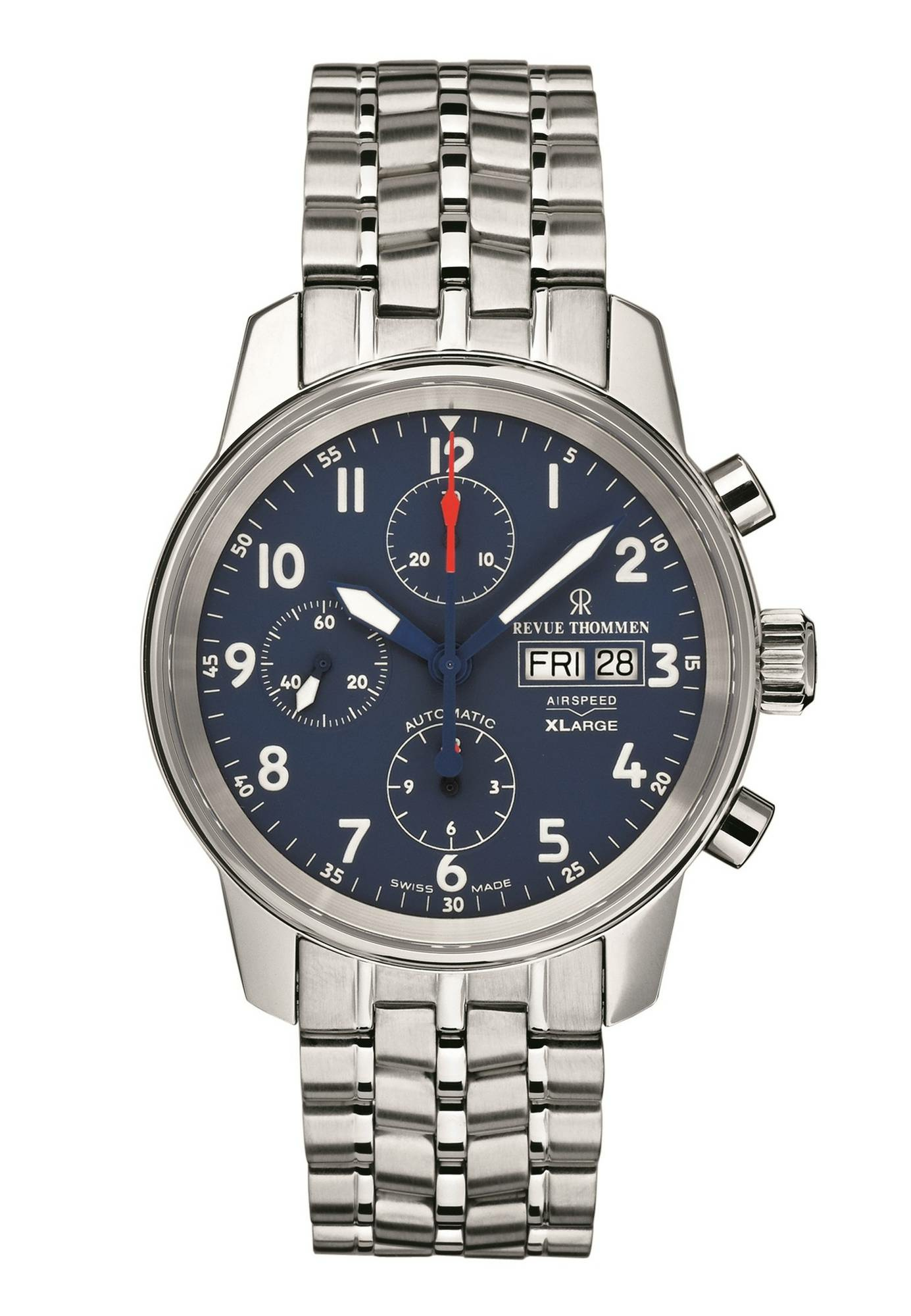 Revue Thommen Herren Armbanduhr Automatic Airspeed Xlarge 40 mm Day & date Windo... – Bild 2