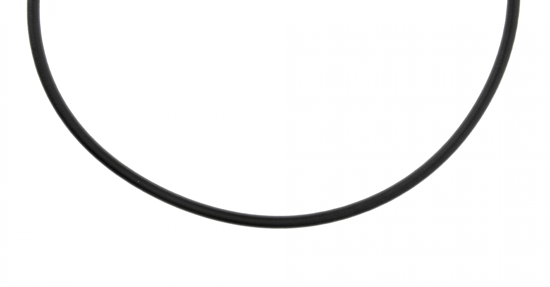 Ernstes Design Damen Kautschukhalsreif 40cm Schwarz KS4C-40 Ernstes Design Damen Kautschukhalsreif 40cm Schwarz KS4C-40