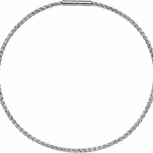 Ernstes Design Damen Halskette Zopfkette Silber 50cm AK9-50 Ernstes Design Damen Halskette Zopfkette Silber 50cm AK9-50