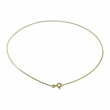 Halsreif Omega 0,8mm - 42cm - 585 Gelbgold Kette Halsreif Omega 0,8mm - 42cm - 585 Gelbgold Kette