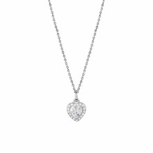 Xenox XS3420K Kette mit Anhänger Damen Power Tower Herz Zirkonia Silber Xenox XS3420K Kette mit Anhänger Damen Power Tower Herz Zirkonia Silber