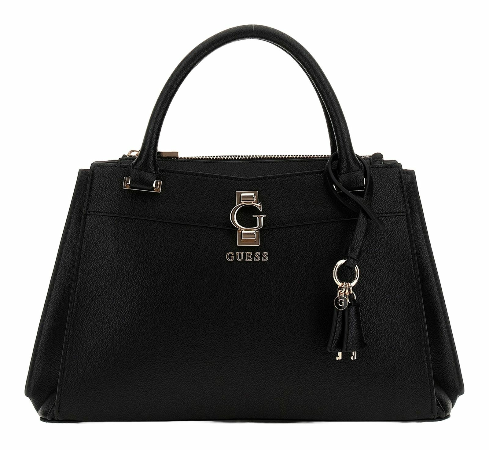 GUESS Handtasche Damen Jorah Luxury Satchel Schwarz HWBG9331060 BLA GUESS Handtasche Damen Jorah Luxury Satchel Schwarz HWBG9331060 BLA