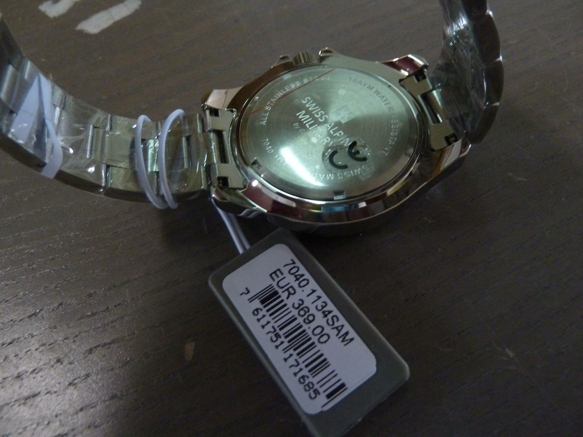 Swiss Alpine Military Herren Armbanduhr 7040.1134 – Bild 2