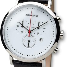 Bering Unisex Analog Quarz Classic Collection Armbanduhr mit Kalbsleder Armband ... Bering Unisex Analog Quarz Classic Collection Armbanduhr mit Kalbsleder Armband ...