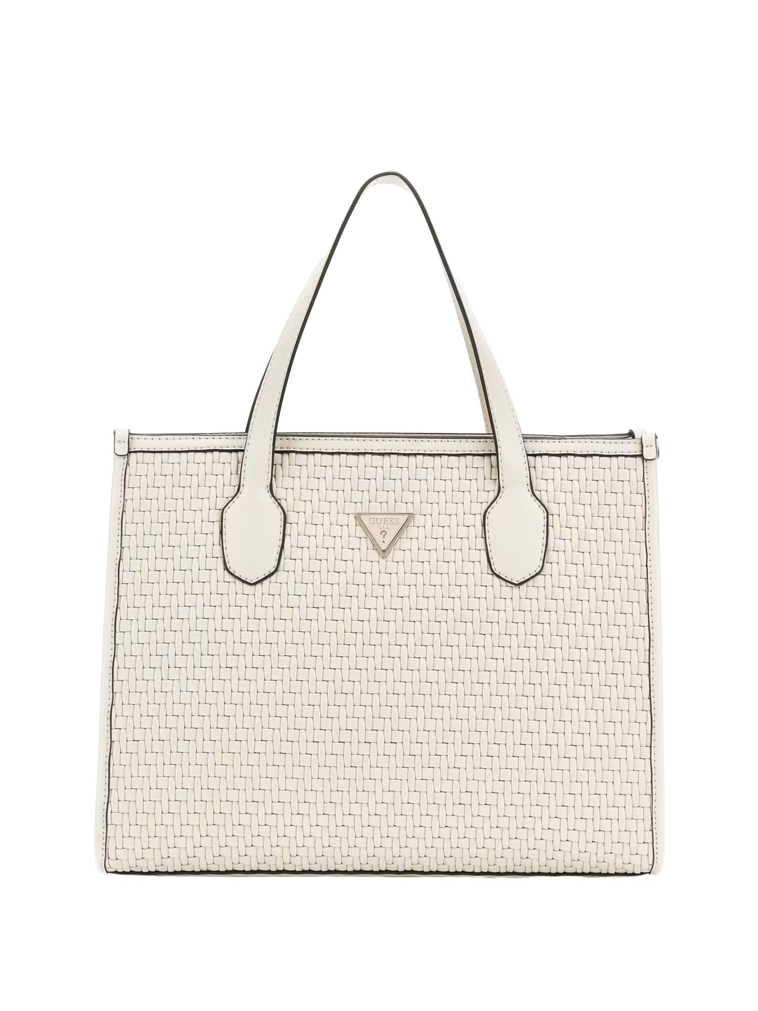 Guess Handtasche Damen Silvana Flechtoptik Bone HWWW8665220-BON Guess Handtasche Damen Silvana Flechtoptik Bone HWWW8665220-BON