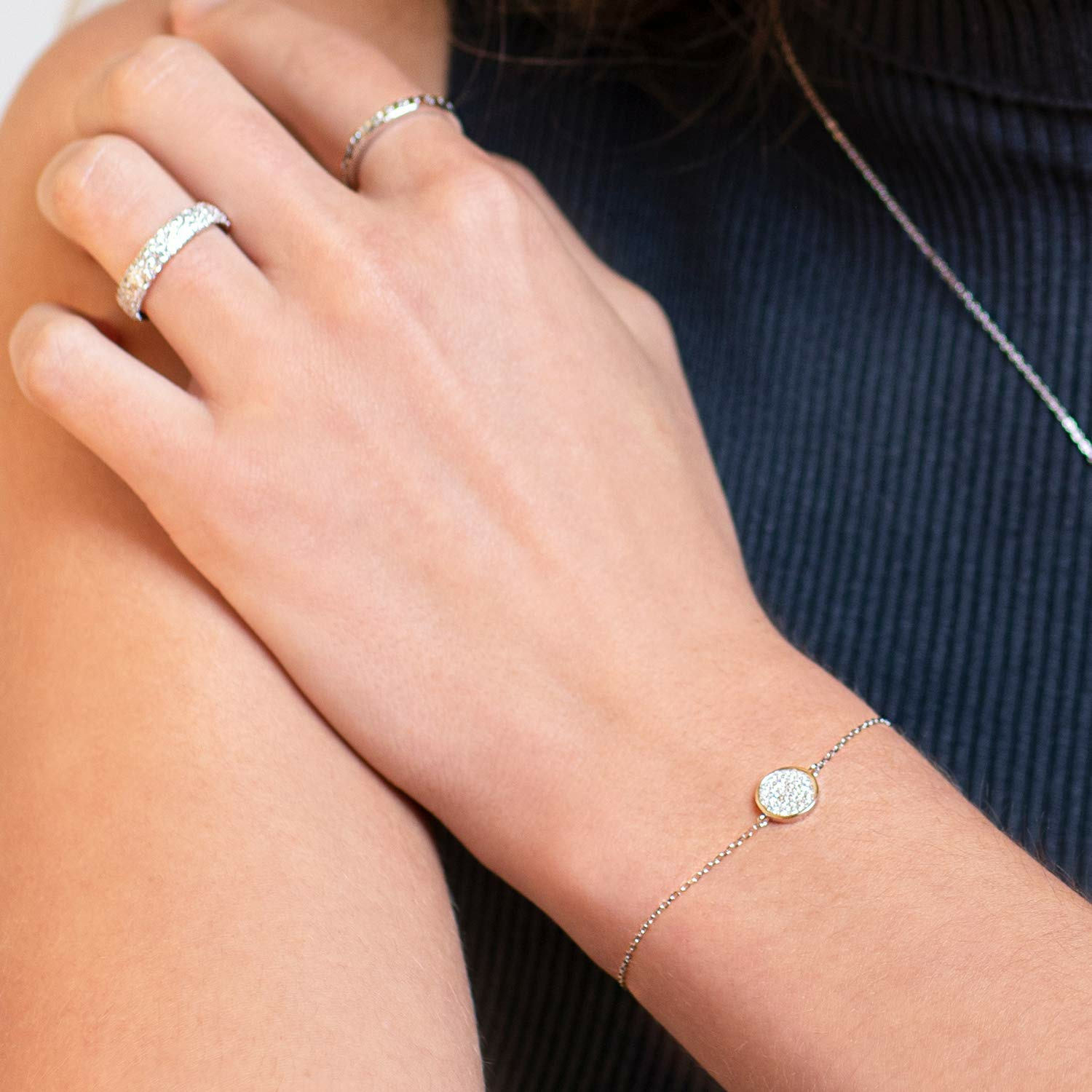 Xenox Damen Armkette Armband Sterling Silber 925 XS2028 Xenox Damen Armkette Armband Sterling Silber 925 XS2028