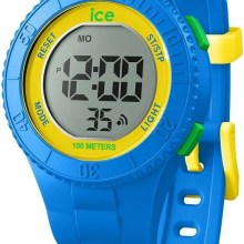 Ice-Watch Digitaluhr Damen ICE digit Blue yellow green Small blau gelb grün 0216... Ice-Watch Digitaluhr Damen ICE digit Blue yellow green Small blau gelb grün 0216...