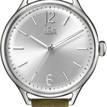 Ice‑Watch Damen Armbanduhr Ice Time Medium Khaki/Silberfarben 013057 Ice‑Watch Damen Armbanduhr Ice Time Medium Khaki/Silberfarben 013057