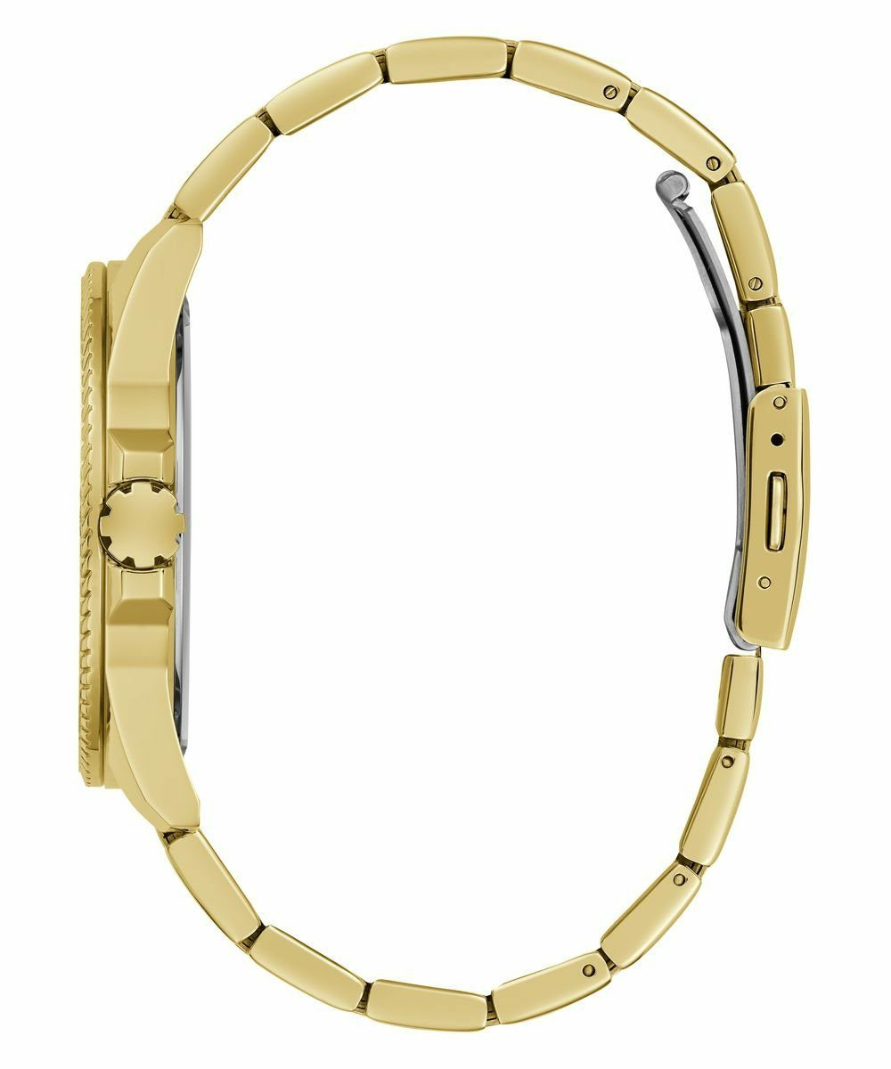 Guess Herren Armbanduhr CHAMP gold, blau 44 mm GW0718G2 – Bild 3