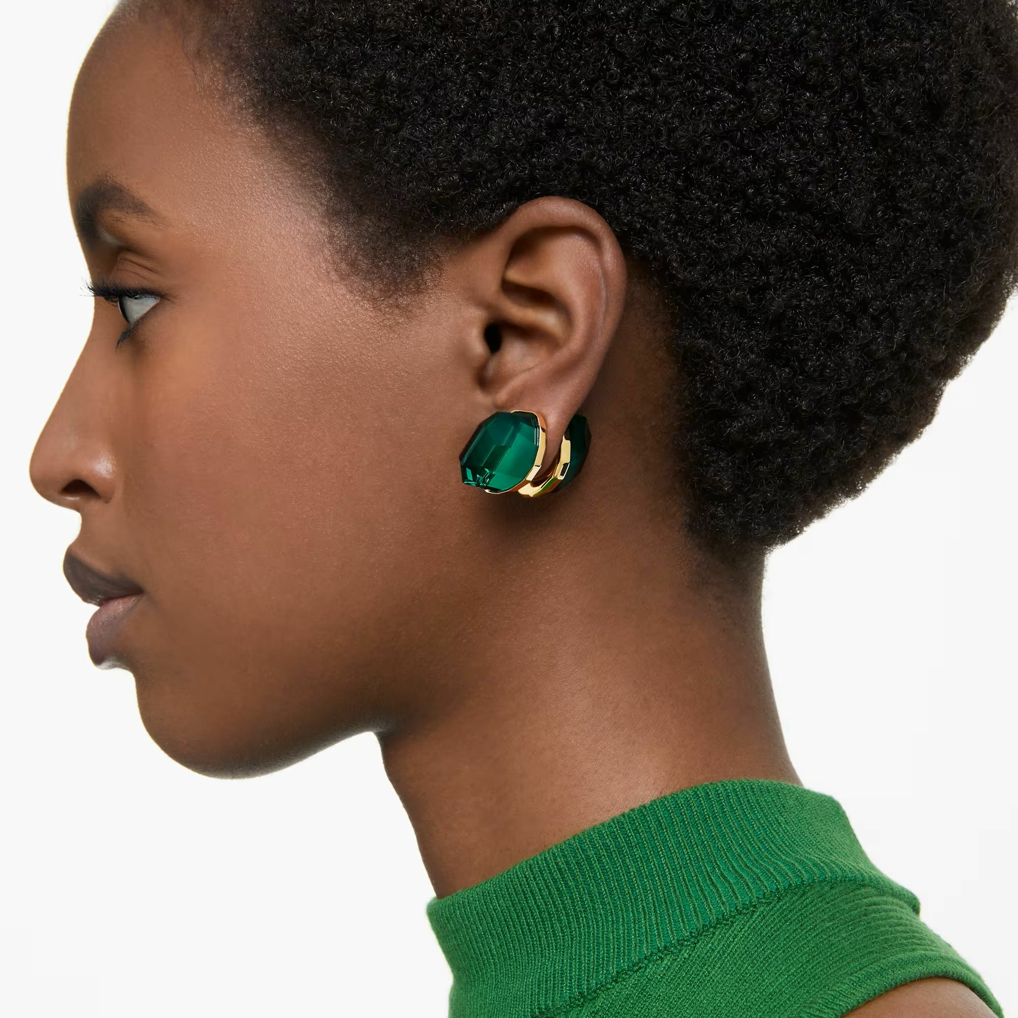 SWAROVSKI Damen Ohrstecker Lucent Grün 5626604 – Bild 2