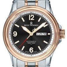 Revue Thommen Automatik Herren Armbanduhr XLarge 16040.2457 Bicolor Revue Thommen Automatik Herren Armbanduhr XLarge 16040.2457 Bicolor