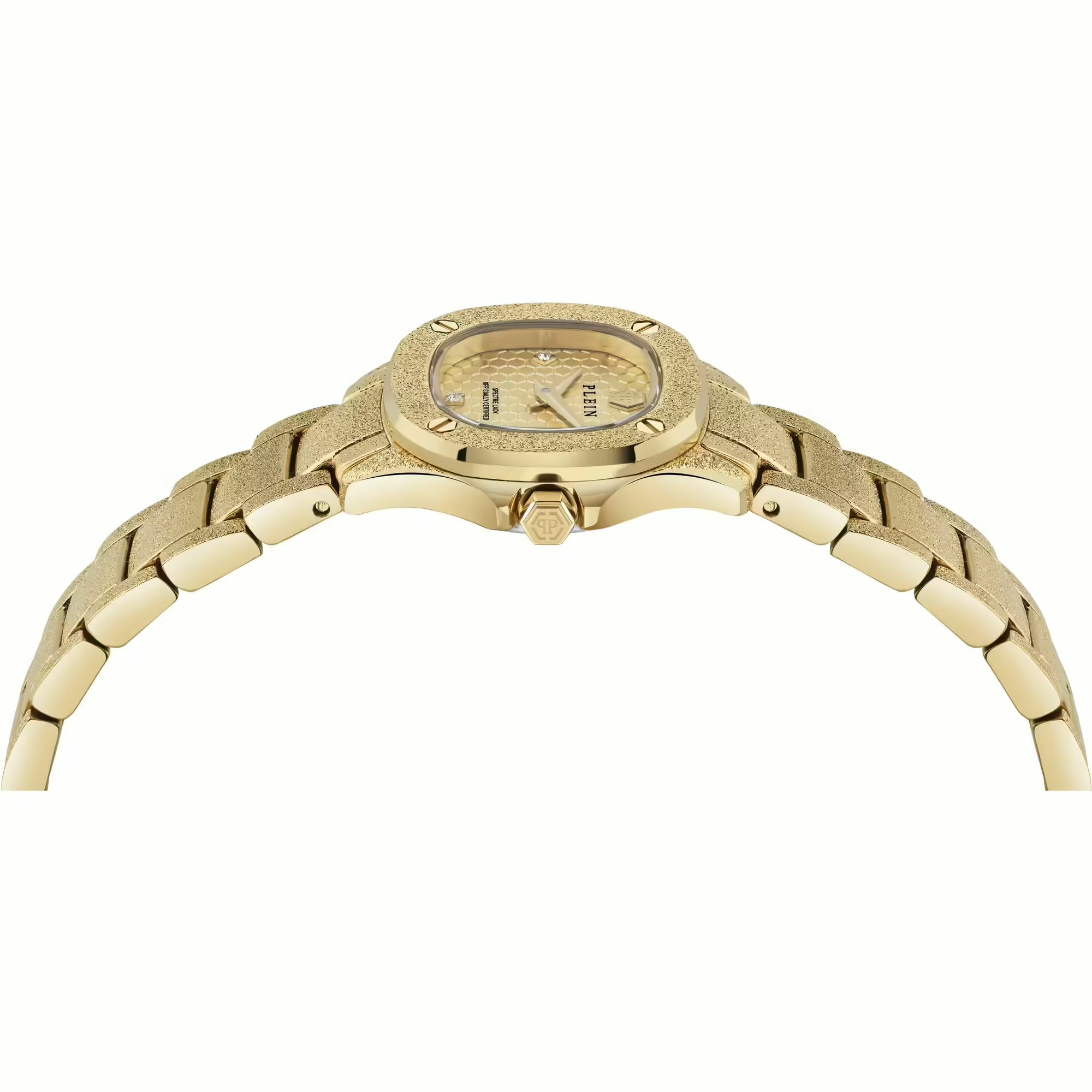 Philipp Plein Damenuhr $pectre Lady Mini PW5FA0225 Gold Edelstahl 23 mm – Bild 2