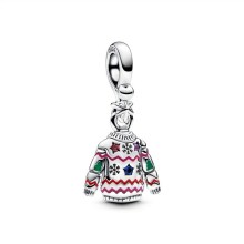 Anhänger christmas jumper dangle zir. enamel Anhänger christmas jumper dangle zir. enamel