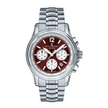 Revue Thommen Herren Automatikuhr Airspeed 16041.6436 Silberfarben, Rot Revue Thommen Herren Automatikuhr Airspeed 16041.6436 Silberfarben, Rot